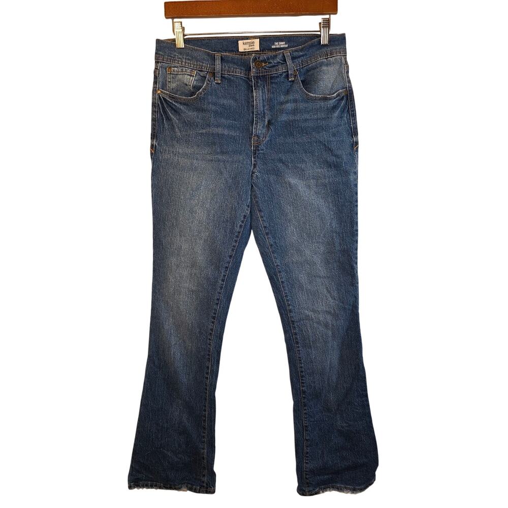 Kinsie Jeans Retro Luxe Stretch High Rise Bootcut Denim Jeans Women's Size 6/28